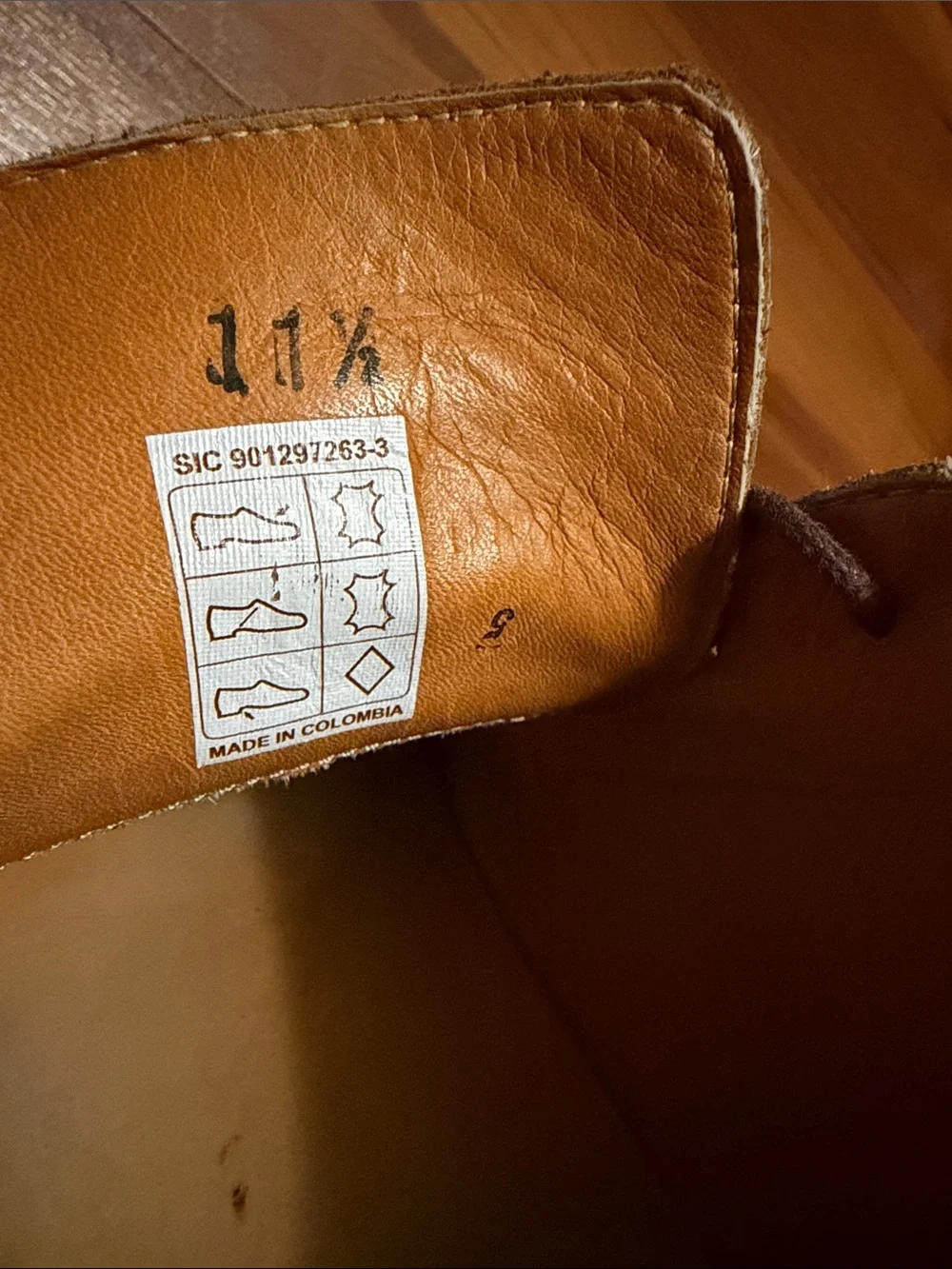 Beckett Simonon Men's Brown Leather Chukka Boots with Gum Sole Sz 11.5